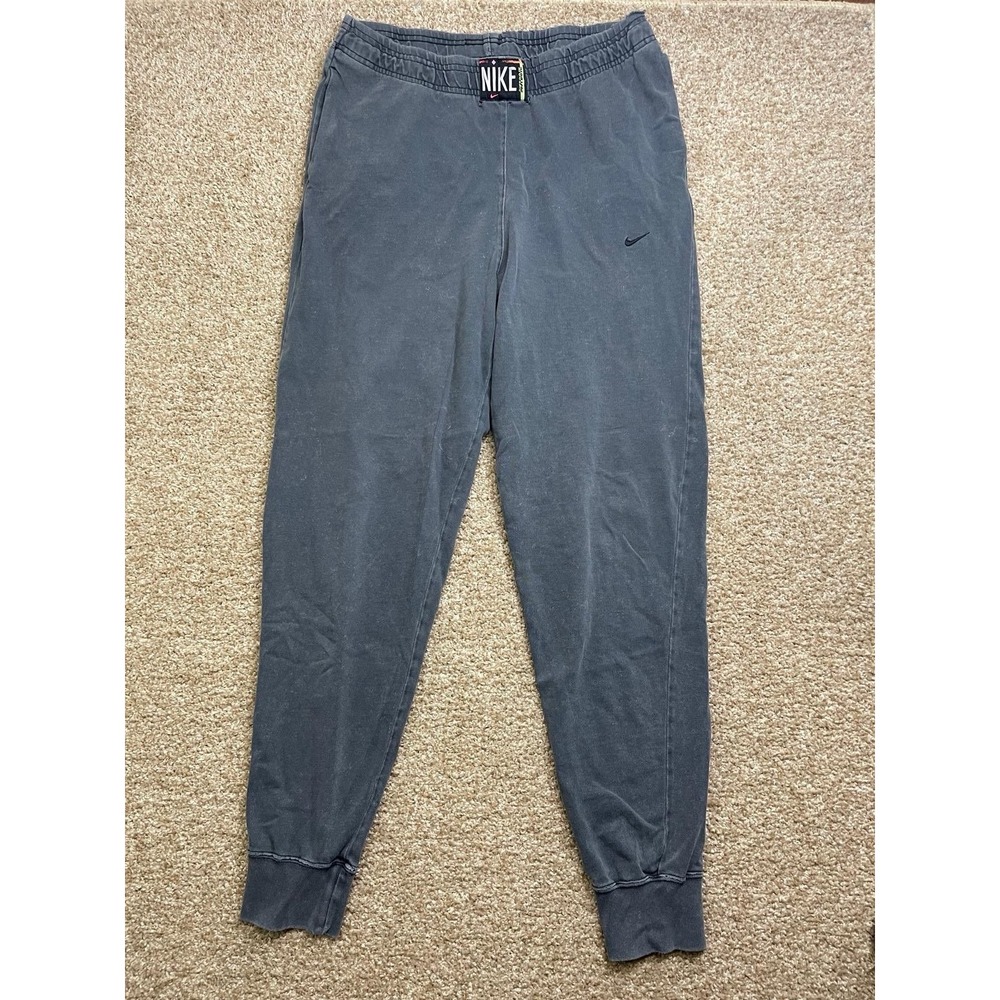 Y2K Vintage Nike Sportswear Washed Pants Womens S Lightweight High-Waist Stretch